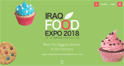 Desktop Screenshot of iraqfoodexpo.com